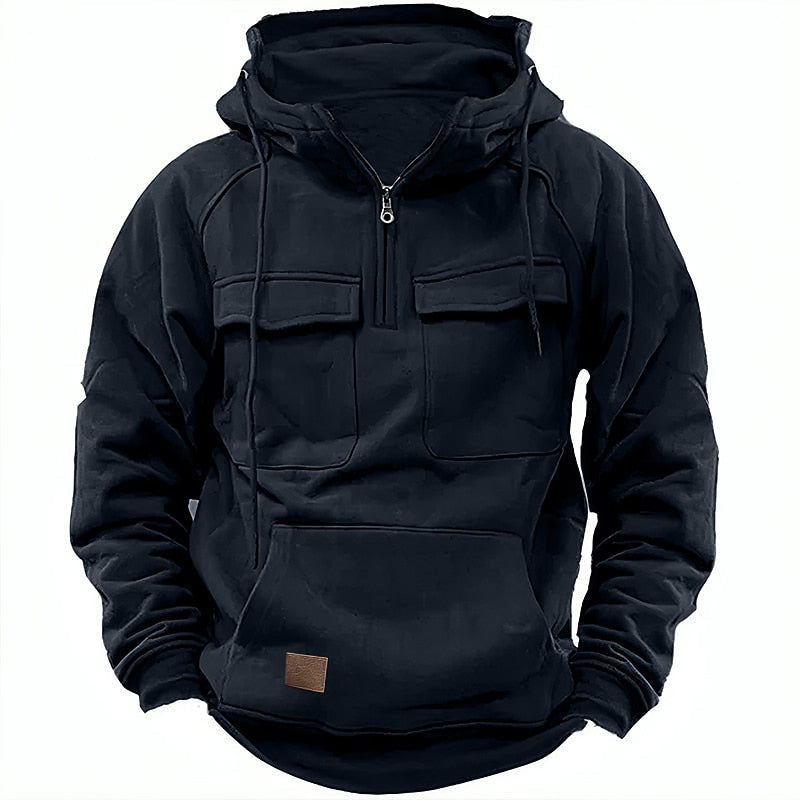 Joren™ | Bekväm hoodie med dragkedja